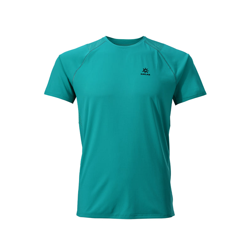 KAILAS Crew Neck Short Sleeve Functional T-Shirt Men's-Color-Teal