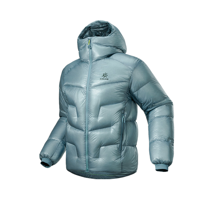 New Kailas 5000GT Alpine 1000FP Hooded Down Jacket Unisex-Color-blue