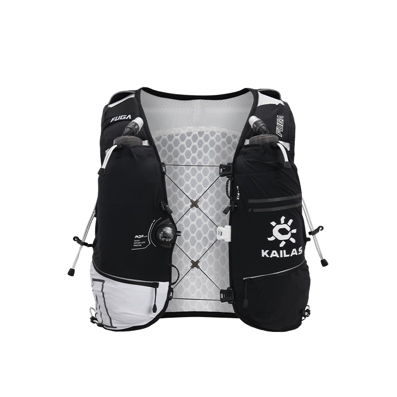 Kailas Fuga Air 13 II Trail Running Vest Pack Unisex-Color-Black And White