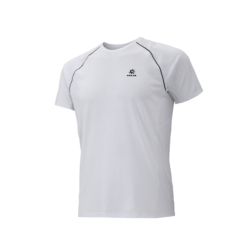 KAILAS Crew Neck Short Sleeve Functional T-Shirt Men's-Color-White