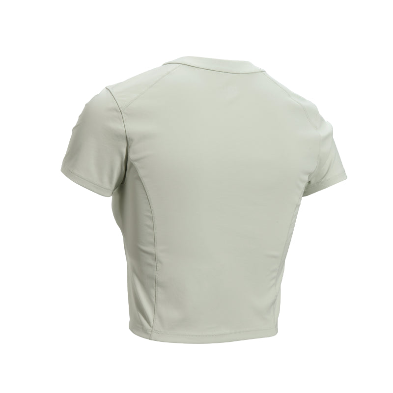 KAILAS Short Sleeve Zip T-shirt Women’s-Color-Jade