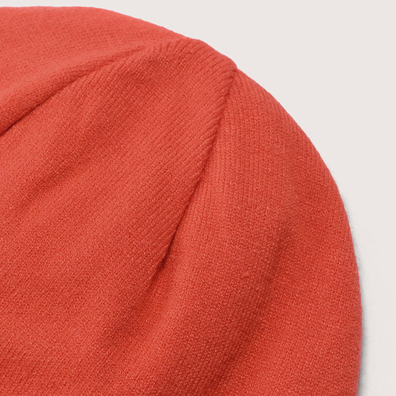 Kailas Reversible Knit Beanie Unisex-Color-red