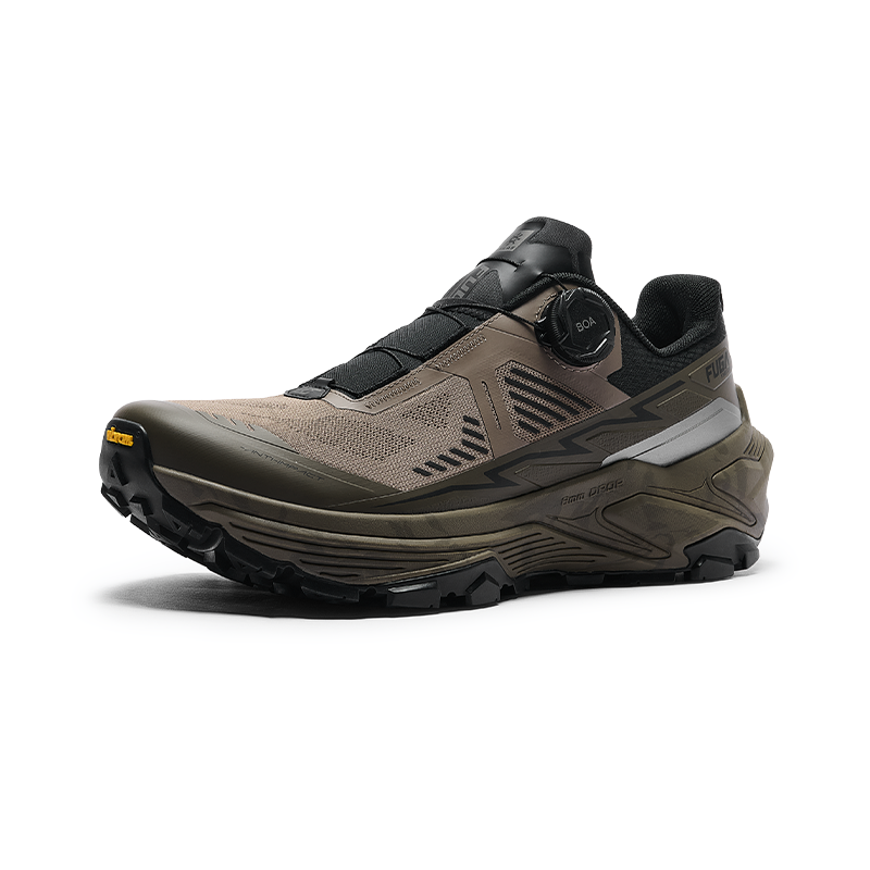 Kailas FUGA EX 3 BOA® Trail Running Shoes Men's-Color-Sandalwood Brown