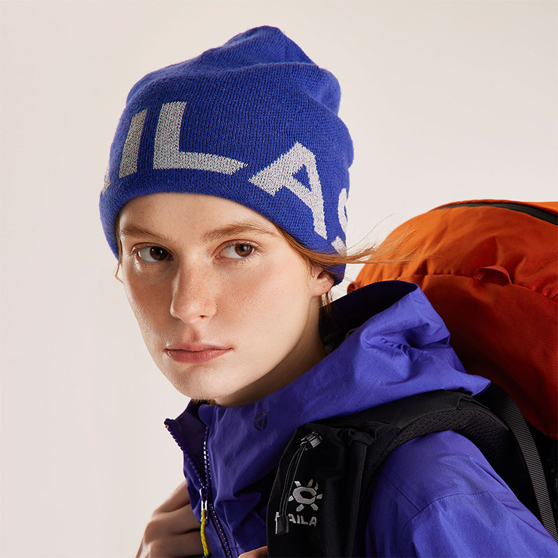Kailas Warm Wool Knitted Hat Unisex-Color-purple