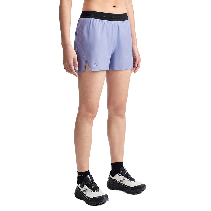 Kailas Quick-dry Elastic Breathable Trail Running Shorts with Inner Lining Women's-Color-Aurora Purple